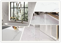 Ngói sứ đánh bóng siêu trắng Carrara kích thước 24x48 Độ dày 12 mm