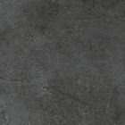Dầu màu đen Ngói sứ hiện đại mộc mạc Bề mặt mờ Gạch lát sàn nhà bếp bằng gốm 600x600 MM