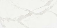 Kích thước lớn Matt bề mặt được đánh bóng Ngói trắng sứ Carrara / Ngói gốm bóng 1800x900