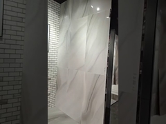 Gạch porcelain vân đá cẩm thạch xám vân thạch anh 600x1200mm FP8126A87