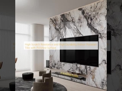 Kháng trầy xước cao và độ bền cao gạch sứ trong nhà với bề mặt đánh bóng