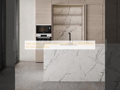 High Variation Marble Look Porcelain Tile trong 1600x3200mm cho các ứng dụng cuối cùng