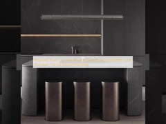 Đội thanh toán L / C và nhiều hơn nữa được chấp nhận kính đá cẩm thạch nhìn sứ cho sàn thanh lịch