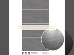 Phương pháp lắp đặt vữa mỏng gạch porcelain trong nhà màu be bền bỉ để lắp đặt dễ dàng và nhanh chóng