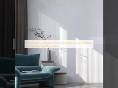 Gạch sứ trong nhà chống trầy xước cao trong tiêu chuẩn ISO13006 cho việc cải tạo tường