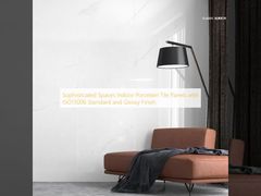 Không gian tinh vi Nội thất Porcelain Tile Panel với tiêu chuẩn ISO13006 và kết thúc bóng
