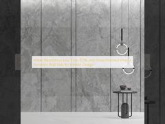 Độ hút nước nhỏ hơn 0.5% và Gạch lát tường bằng sứ tráng men bóng nội thất cho thiết kế nội thất