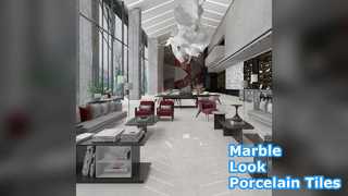 Gạch lát sàn sứ thẩm mỹ hiện đại