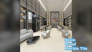 Ngói nhìn bằng đá cẩm thạch: Chống vết bẩn và dễ lau chùi