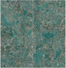 Tấm đá cẩm thạch màu xanh lá cây được đánh bóng bằng đá granit lát sàn dày 6 mm