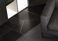 Gạch ốp tường trang trí màu siêu đen Phòng ngủ Gạch lát thảm hiện đại đơn giản Kích thước 600x600mm