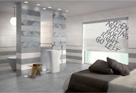600 X 600 Gạch trong phòng tắm Nhà bếp màu be Phòng tắm Gạch ốp tường bằng gốm Matt Ngói bóng