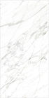 Sàn toàn thân Gạch lát bằng đá cẩm thạch trắng Ý Carrara Sọc Đá cẩm thạch nhìn hoàn thiện Ngói sứ1600 * 3200mm