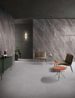 750 * 1500mm Gạch sứ trong nhà Phòng tắm Micro Xi măng Gạch ốp tường Gốm màu xám Texi