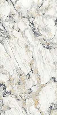 Tấm lát sứ bằng đá cẩm thạch vàng trắng 6 mm Khả năng chống nén ARCTIC OCEAN