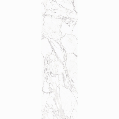 Đường gạch gạch sứ màu trắng bền 800x2700mm với bàn gạch đá cẩm thạch màu xám