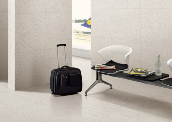 Marble Look Ceramic Floor Tile Độ dày 9,5mm Cho Sự quyến rũ vượt thời gian
