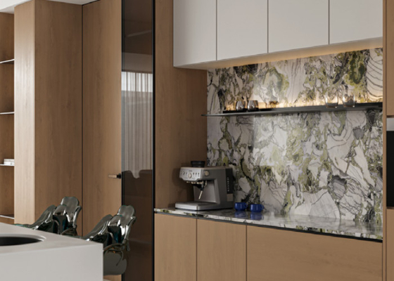 Dễ bảo trì nội thất Porcelain Wall Slab 3 Mô hình hoàn hảo cho bất kỳ không gian