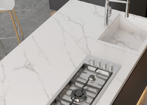 Lớp gạch sàn porcelain trong nhà được đánh bóng chống trầy xước Bảo trì dễ dàng