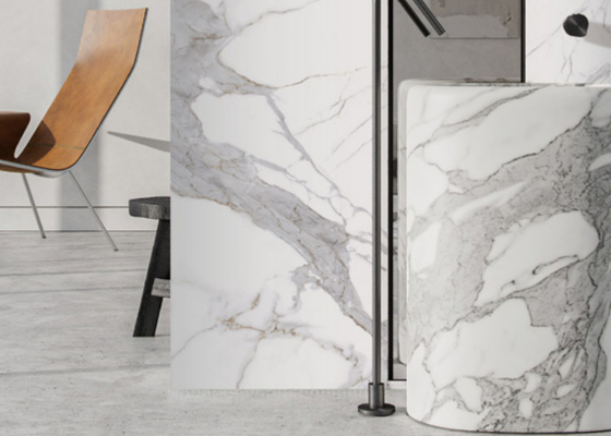 3-Pattern Porcelain Indoor Floor Tiles Chất bẩn / Chống trầy xước Bảo trì dễ dàng <0.5% Thấm nước
