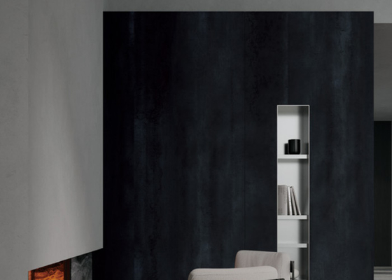 Lớp gốm sứ đánh bóng màu xám với < 0,5% hấp thụ nước chống vết bẩn hoàn thiện cho không gian sống thanh lịch