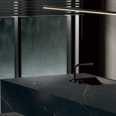Xanh nội thất Porcelain Bức tường Slab vết bẩn chống trầy xước Matt kết thúc cho không gian sống