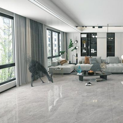 Bốn mẫu gạch sứ màu xám <0,5% Thấm nước cho không gian trong nhà phong cách