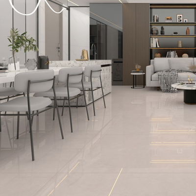 Dễ bảo trì gạch sàn sứ 10mm Matt Finish chống vết bẩn cho không gian sống trong nhà