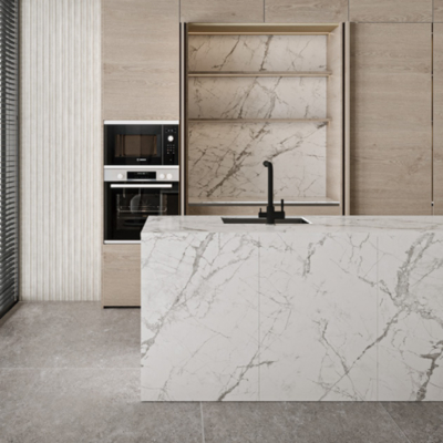 High Variation Marble Look Porcelain Tile trong mẫu ngẫu nhiên 1600x3200mm