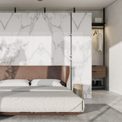 Kháng trượt cao Marble Look Porcelain Tile cho sàn hiện đại và biến đổi tường