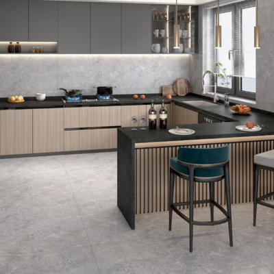 Phương pháp lắp đặt vữa mỏng, bền và hút nước dưới 0.5% cho gạch porcelain trong nhà