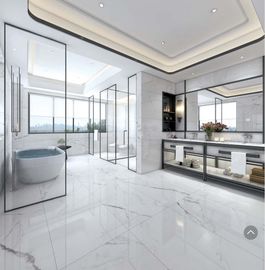 Kích thước lớn Gạch lát bằng đá cẩm thạch Carrara nhìn 300 * 1200 mm Kích thước chính xác