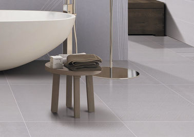 Gạch men khô in phun Gạch men, Gạch lát sàn phòng ngủ Kích thước 600 * 600mm Màu xám nhạt