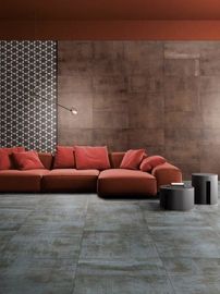 Kích thước 600x600mm Sàn đá phiến tự nhiên không trơn trượt Tấm lát sàn lồng vào nhau Cảnh quan sân vườn