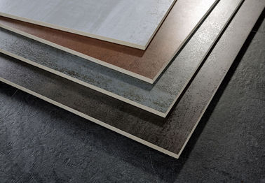 Kích thước 60x60 CM Khu vực trường học Sàn gạch màu rỉ sét và gạch ốp tường Phòng khách