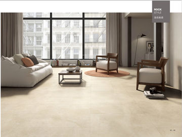 Sứ trong nhà Ngoài trời 600 * 600mm Gạch lát sàn sân hiên Màu be Màu be Chống mài mòn