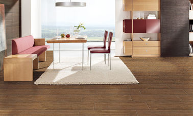 Kích thước 200x1200mm Kiểu dáng gỗ hiện đại Kết cấu bằng sứ Sàn ván bằng gỗ Gạch lát nền bằng gỗ Gạch men gỗ Gạch lát sàn tối