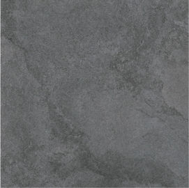 60 * 60cm Đá chống mài mòn Nhìn bằng sứ Ngói màu đen Ngói lát sàn bằng gốm sứ mờ cho phòng khách