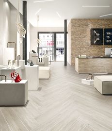Màu sắc phổ biến Gạch lát bằng gỗ màu xám Nhà thiết kế gạch lát nền phòng tắm bán chạy nhất Gạch lát nền 200x1200mm Kích thước 3d Gạch lát sàn bằng gốm