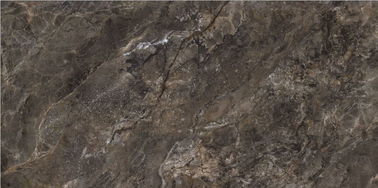 Ngói ngoại thất bằng sứ không trượt trong vườn, màu nâu đồng nhất 36 * 72 inch Gạch lát sàn ngoài trời mộc mạc