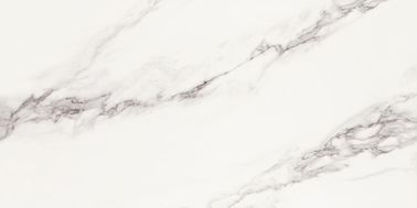Thiết kế hiện đại Tấm lớn Calacatta Thiết kế bằng đá cẩm thạch Gạch sứ đánh bóng 900 * 1800mm