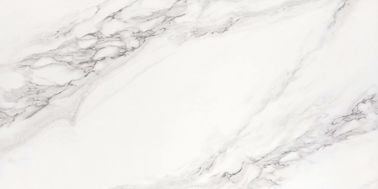 Phòng khách hiện đại 90 * 180cm Thiết kế sàn bằng sứ Tấm lát lớn Thiết kế bằng đá cẩm thạch Calacatta