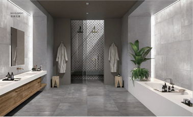 Ngói sứ màu xám nhạt bền lớn 600 * 1200mm