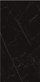 Bán nóng Gạch lát sàn sứ siêu đen trang trí 1200x2400 Gạch sứ trong nhà Gạch ốp lát màu đen Tường nhà bếp
