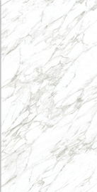Kích thước lớn Gạch lát sàn không tráng men bằng sứ 64x128 inch Màu trắng Đá cẩm thạch trông Ngói sứ