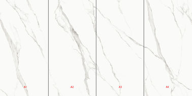 Tấm lát sàn lớn được đánh bóng tráng men 90 * 180cm Đá cẩm thạch nhìn sàn