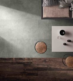 Ngói sứ mỏng màu xám nhám 4,8mm 600x1200