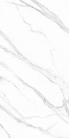 Tấm lớn màu trắng bóng được đánh bóng 2400 * 1200 Ngói gốm phòng tắm