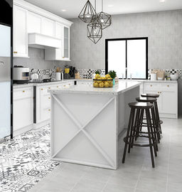 Trang trí phòng khách Kết hợp màu 600x600 Mm Gạch sứ hoàn thiện Matt