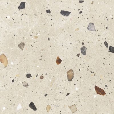 OEM Màu be màu xám Gốm sứ Sứ mộc mạc 24'x24 '